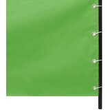 Balkonski zastor svjetlozeleni 140 x 240 cm od tkanine Oxford | shoptok.hr