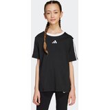 Adidas Tehnička sportska majica 'Essentials' crna / bijela | shoptok.hr