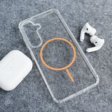  Maska za Samsung A16 5G/ A166B narandžasto Mag Case Clear Slim Cene