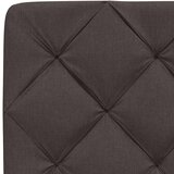  Jastuk za uzglavlje tamnosmeđi 80 cm od tkanine | shoptok.hr