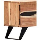 TV ormarić od masivnog bagremovog drva 140 x 30 x 45 cm | shoptok.hr