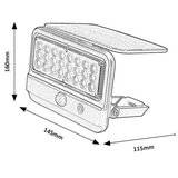 Rabalux Solarna rasvjeta LED 7W 700lm 4000K IP54 FLAXTON | shoptok.hr