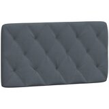 Maison Chic posteljno vzglavje - vzglavna omarica - vzglavna stranica temno siva 100 cm žamet, (21703868) | Shoptok.si