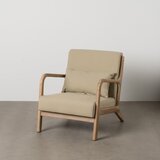 Ixia Bež fotelj Weave – | Shoptok.si