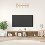 vidaXL Komplet TV omaric 2 pcs Umetni hrast 37 x 35 x 107 cm u