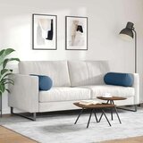 vidaXL Blazine 2 pcs Modra Ø 25 x 70 cm blago | Shoptok.si