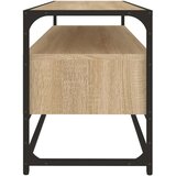 TV ormarić boja hrasta sonome 100x35x45 cm konstruirano drvo | shoptok.hr