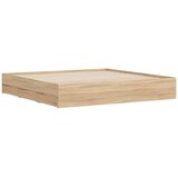  Okvir za krevet s ladicama boja hrasta 180x200 cm Smeđa 180 x 200 cm | shoptok.hr