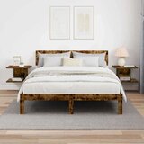  Noćni ormarić 2 pcs Dimljeni hrast 40 x 30 x 25 cm | shoptok.hr