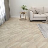  Samoljepljive podne obloge 55 kom PVC 5,11 m² bež prugaste | shoptok.hr