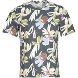 Jack & Jones Majica svijetloplava / smeđa / tamo siva / kaki | shoptok.hr