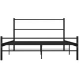  Okvir za krevet crni metalni 160 x 200 cm | shoptok.hr