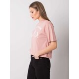 RUE PARIS T-shirt-157-TS-0086.60P-Light Pink | Shoptok.si