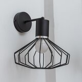  Zidna lampa SOLANO 1xE27/15W/230V crna/sjajni hrom | Eponuda.com
