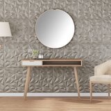 vidaXL Stenski paneli 48 kosov beton 50x50 cm XPS 12 m² ametist | Shoptok.si