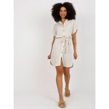 RUE PARIS Dress-WN-SK-VE40.43P-light beige | shoptok.hr