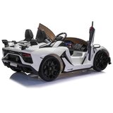 Ramiz Otroški avto Lamborghini Aventador 24V DRIFT Bela KIDS | Shoptok.si