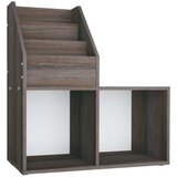 vidaXL Otroško stojalo za revije sivo in sonoma hrast 71x30x78,5 cm | Shoptok.si