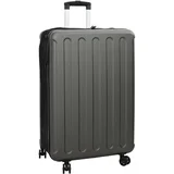 preklopni Kofer Tvrda Školjka 28'' Tamnosivi 50x30x76 cm ABS
