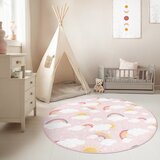 Mila Home Ružičasti periv dječji tepih ø100 cm Rainbow World – | shoptok.hr