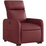 vidaXL Električni naslanjač s funkcijo vstajanja vin. rdeče um. usnje, (20927224) | Shoptok.si