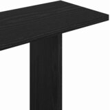  Stenska polica Montaža za steno Črni hrast 56 x 20 x 90 cm, (5000307375) | Shoptok.si