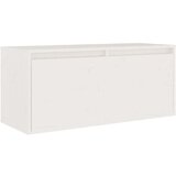 TV omarica 4 kosi bela trdna borovina, (20731853) | Shoptok.si