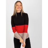 RELEVANCE Blouse-RV-BZ-8465-1.02P-black-beige | Shoptok.si