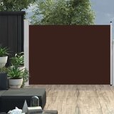  Uvlačiva bočna tenda za terasu 120 x 500 cm smeđa | shoptok.hr