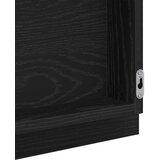  Ogledalo Zidne Crni hrast 90 x 8,5 x 37 cm Konstruirano drvo | Eponuda.ba