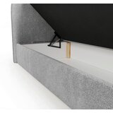 Chameo POSTELJA Z VZMETNICO 200 cm x 200 cm , tekstil svetlo siva | Shoptok.si