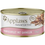 Applaws Ekonomično pakiranje u juhi 24 x 156 g - Tunin filet i kozice Cijene