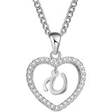 Ogrlica Pismo - U / Srebrna KP5178 | shoptok.hr