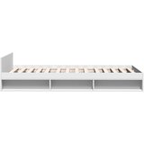  Okvir za krevet s ladicom bijeli 100x200 cm konstruirano drvo | shoptok.hr