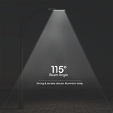  LED ulična svetiljka sa senzorom sumraka LED/100W/230V 4000K IP65 siva | Eponuda.com