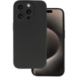 Onasi Silikonski ovitek za iPhone 16 Pro - mat liquid črn | Shoptok.si
