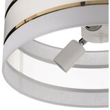  Luster na šipci HELEN 3xE27/15W/230V bela/zlatna | Eponuda.com