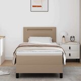  Okvir postelje z vzmetnico Kapučino 100 x 200 cm Umetna koža, (5000023127) | Shoptok.si