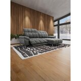XORA sedežna garnitura, šenilja temno siva | Shoptok.si