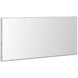  Ogledalo Zidne Siva sonoma 80 x 37 cm Staklo i inženjerski drvo | Eponuda.com