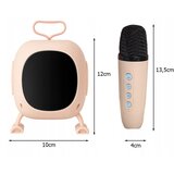  Aku. bluetooth 5.3 karaoke zvočnik z mikrofonom LED RGB USB | Shoptok.si