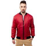 Glano Men's Transition Jacket - dark red Cene