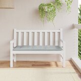 Jastuk za vrtnu klupu prošarano svjetlosivi 120x50x7 cm tkanina | shoptok.hr