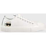 Karl Lagerfeld Teniske KAMPUS III ženske, bela barva, KL60316 | Shoptok.si