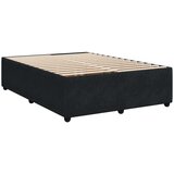 vidaXL Krevet s oprugama i madracem crni 160x200 cm baršunasti | shoptok.hr