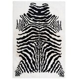 Kayoom PREPROGA Z VISOKIM FLOROM Rabbit Animal Schwarz / Weiß 160/230 cm taftano črna, bela Cene