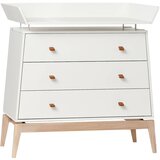 Leander® previjalna enota za predalnik luna™ white | Shoptok.si