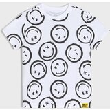 Sinsay Pamučna majica kratkih rukava Smiley | shoptok.hr