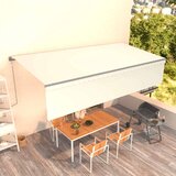  Automatska tenda na uvlačenje s roletom 6 x 3 m krem Cijene