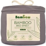Bambaw rjuha iz bambusa 180 x 200 cm - dark grey | Shoptok.si